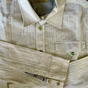 EDUN brand designer shirt.